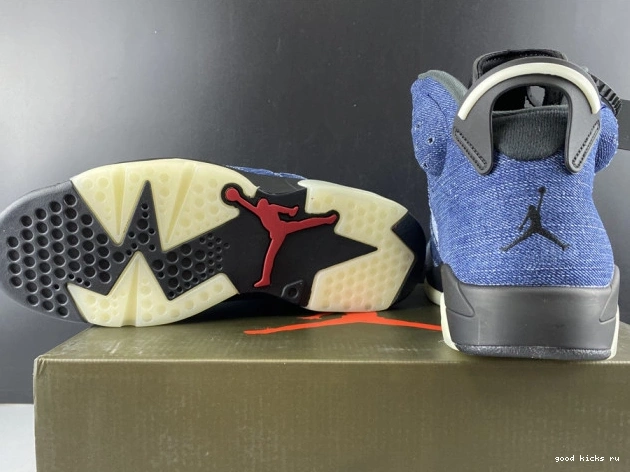 Denim Jordan CT5350-401 6 Washed Air 0817